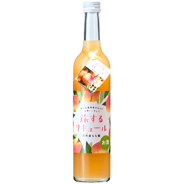 【小玉】旅行的利口酒-鹿角產桃子