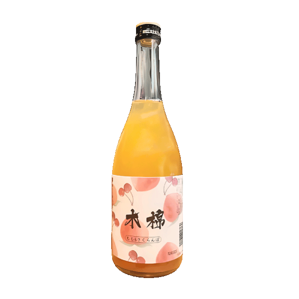 【楯野川】木綿櫻桃水蜜桃酒