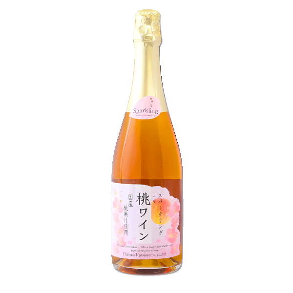 【勝沼】桃子葡萄粉紅氣泡酒