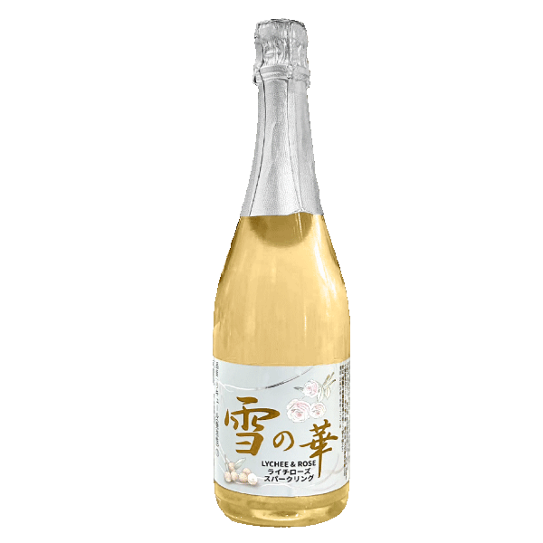 雪之華玫瑰荔枝氣泡酒