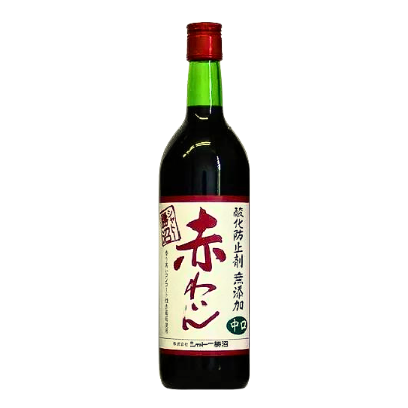 【勝沼 】勝沼無添加紅酒(中口)