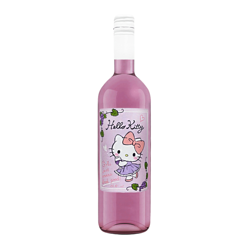 愛麗絲Hello Kitty紫色氣泡酒(紫標) 