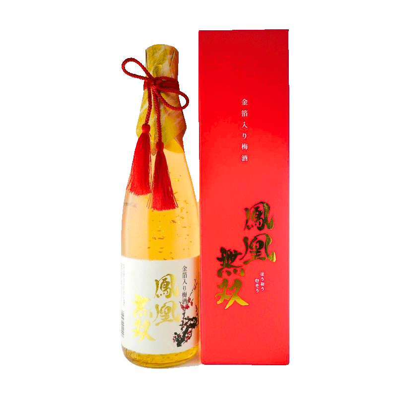 鳳凰無双金箔梅酒(和紙版)